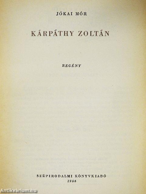 Kárpáthy Zoltán