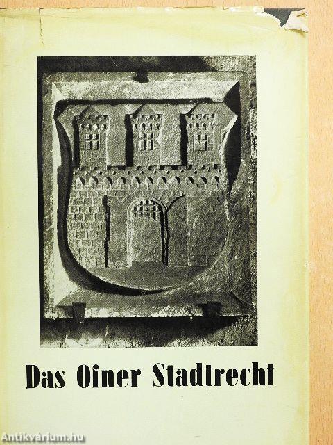 Das Ofner Stadtrecht