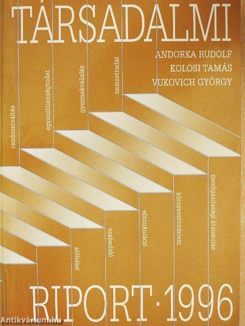 Társadalmi riport 1996