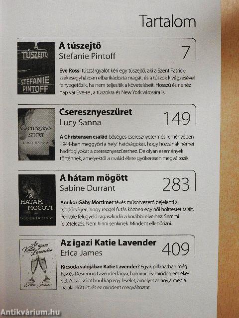 A túszejtő/Cseresznyeszüret/A hátam mögött/Az igazi Katie Lavender