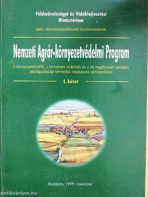 Nemzeti Agrár-Környezetvédelmi Program I.