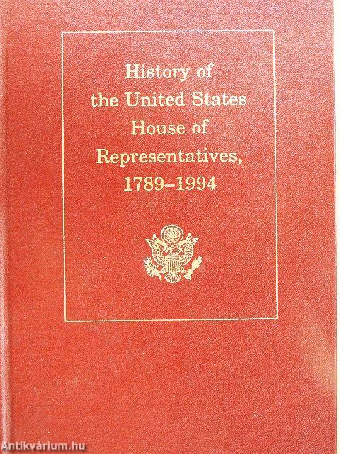 History of the United States House of Representatives, 1789-1994
