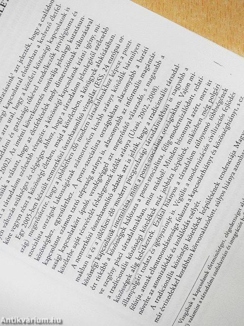 Közösségi relációk: elméletek, narratívák, hipotézisek