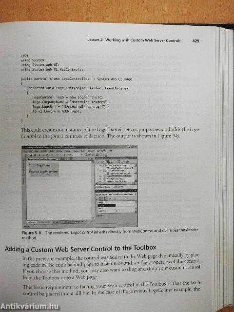 MCTS Self-Paced Training Kit (EXAM 70-528): Microsoft .NET Framework 2.0 - Web-Based Client Development - 2 db CD-vel