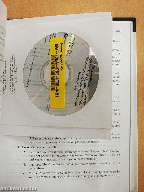 MCTS Self-Paced Training Kit (EXAM 70-528): Microsoft .NET Framework 2.0 - Web-Based Client Development - 2 db CD-vel
