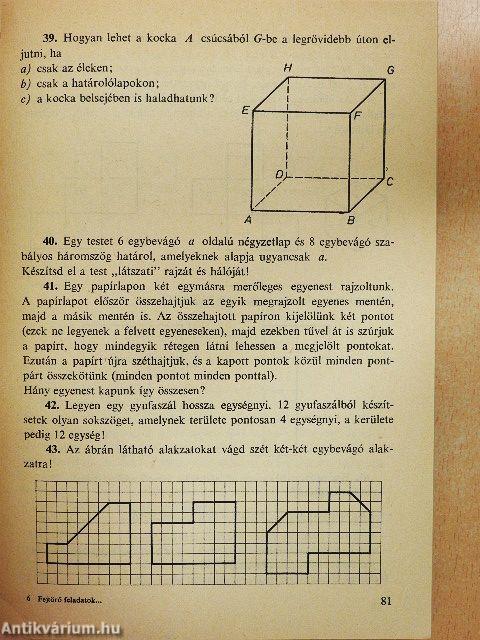 Fejtörő feladatok felsősöknek