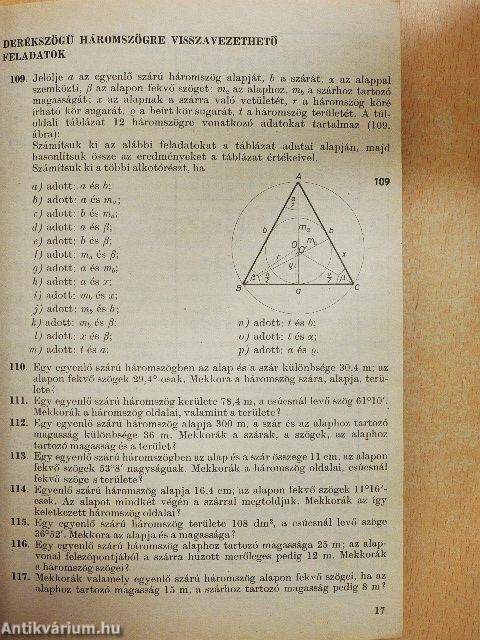 Geometriai feladatok gyűjteménye II.