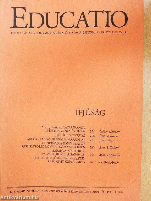Educatio 1995. nyár