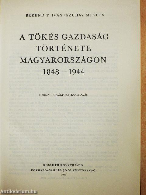 A tőkés gazdaság története Magyarországon