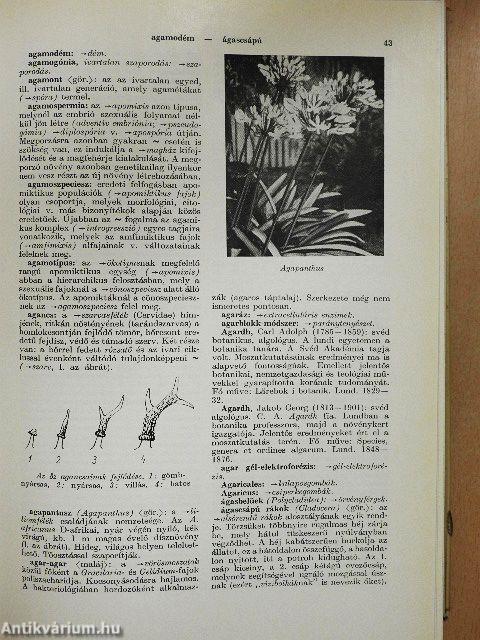 Biológiai lexikon 1-4.