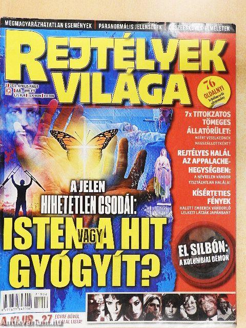 Rejtélyek világa 2021. április-május