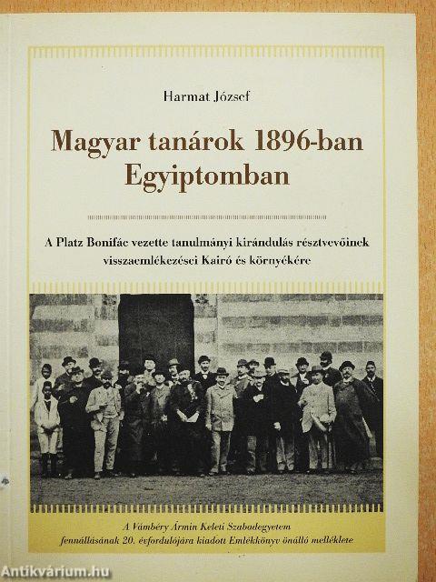 Magyar tanárok 1896-ban Egyiptomban
