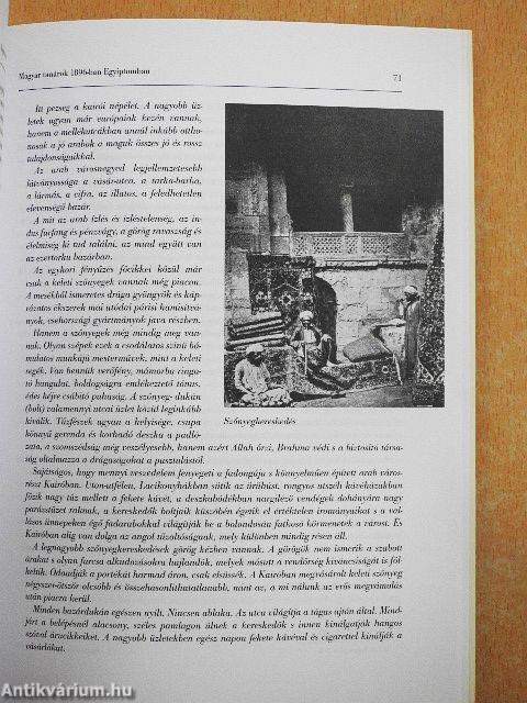 Magyar tanárok 1896-ban Egyiptomban