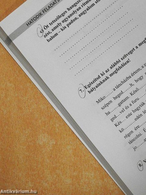 Magyar nyelv felvételi felkészítő a 6 és 8 évfolyamos gimnáziumba készülőknek