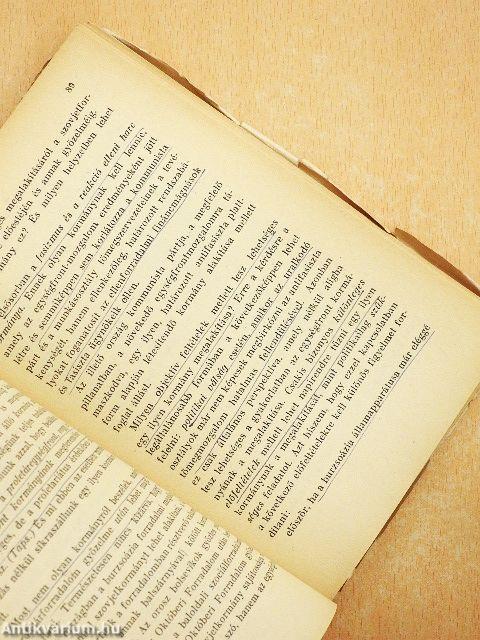 A munkásosztály a fasizmus ellen