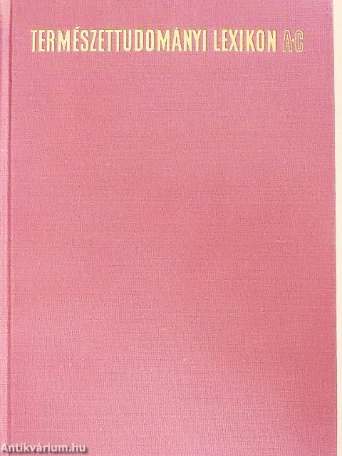 Természettudományi lexikon 1-6.