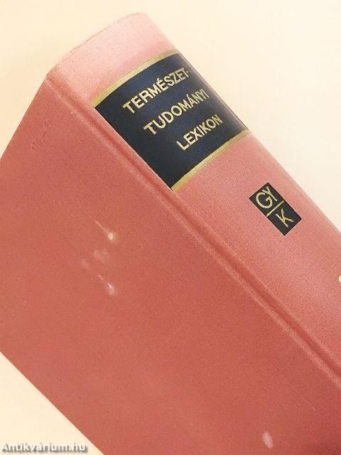 Természettudományi lexikon 1-6.