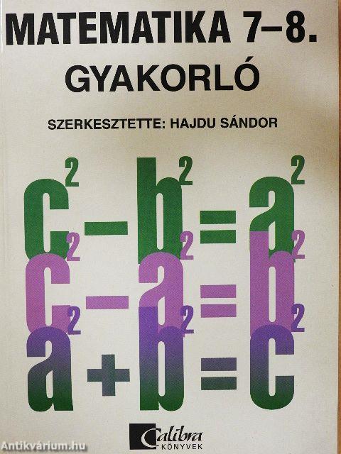 Matematika 7-8. - Gyakorló