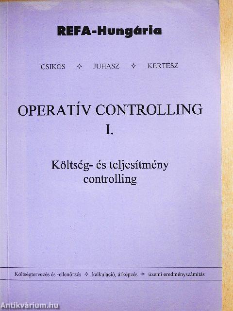 Operatív controlling I.