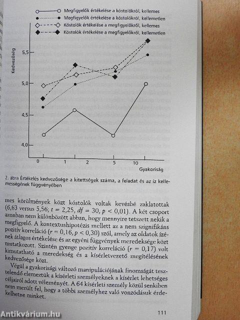 Érzelmek a társas kapcsolatokban és megismerésben