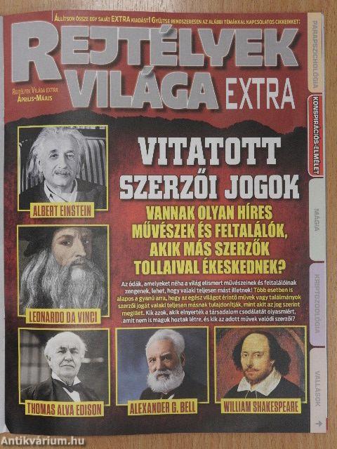 Rejtélyek világa 2021. április-május