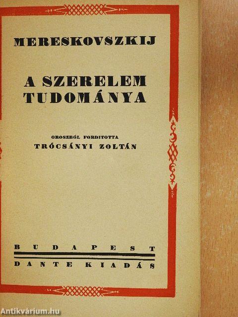 A szerelem tudománya