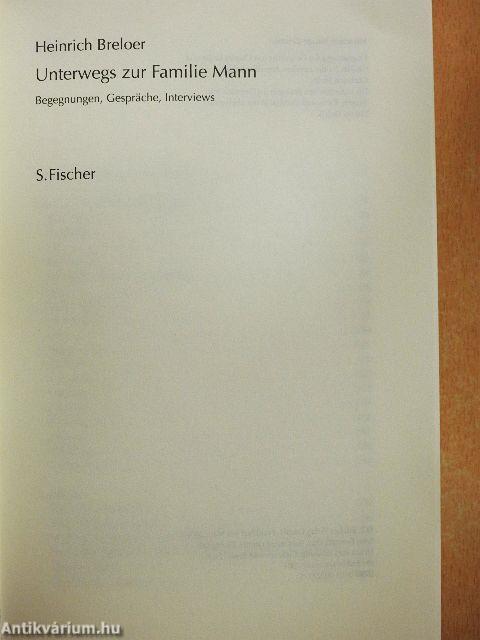 Unterwegs zur Familie Mann