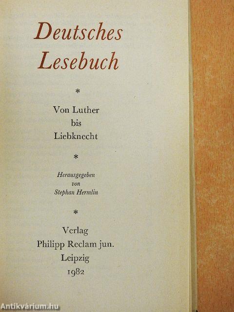 Deutsches Lesebuch