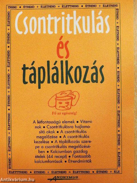 Csontritkulás és táplálkozás