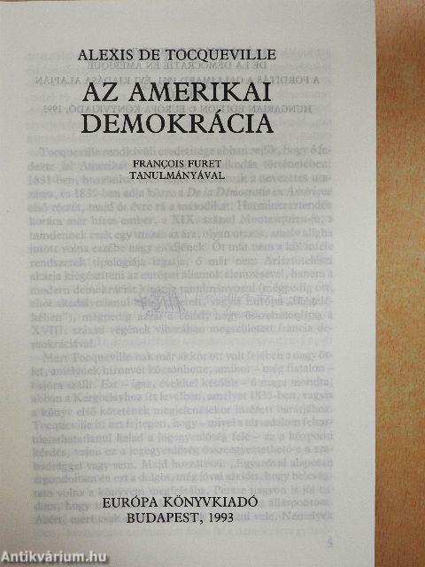 Az amerikai demokrácia