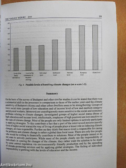 Climate Change and Hungary: Mitigating the hazard and preparing for the impacts