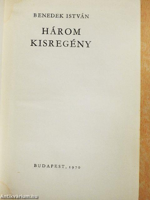 Három kisregény