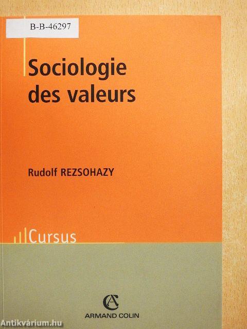 Sociologie des valeurs