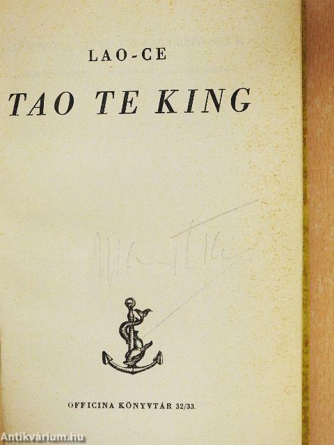 Tao Te King