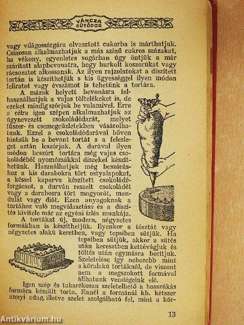 A mi süteményeskönyvünk