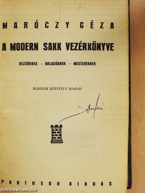 A modern sakk vezérkönyve/A haladó sakkozó vezérkönyve/Végjátékok és játszmák