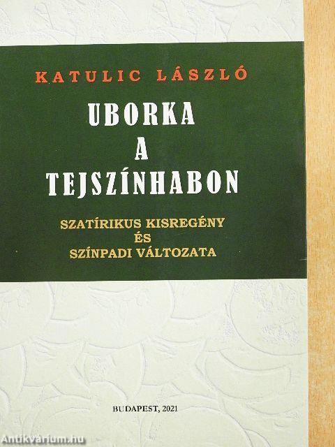 Uborka a tejszínhabon