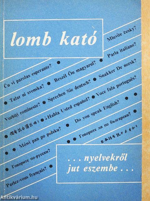 ...nyelvekről jut eszembe...