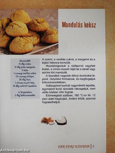 Gyorsan készíthető tészták, desszertek