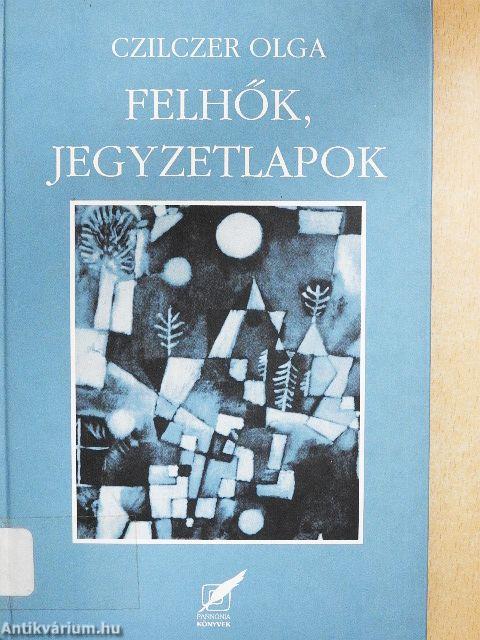 Felhők, jegyzetlapok
