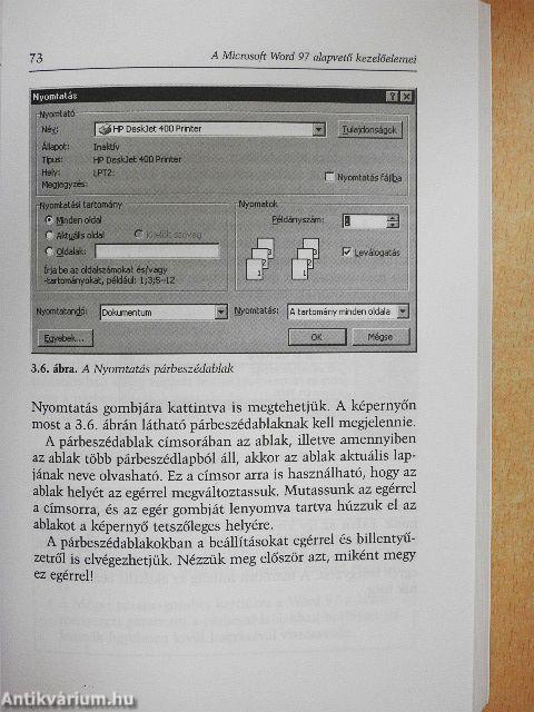 Egyszerűen Word for Windows 97