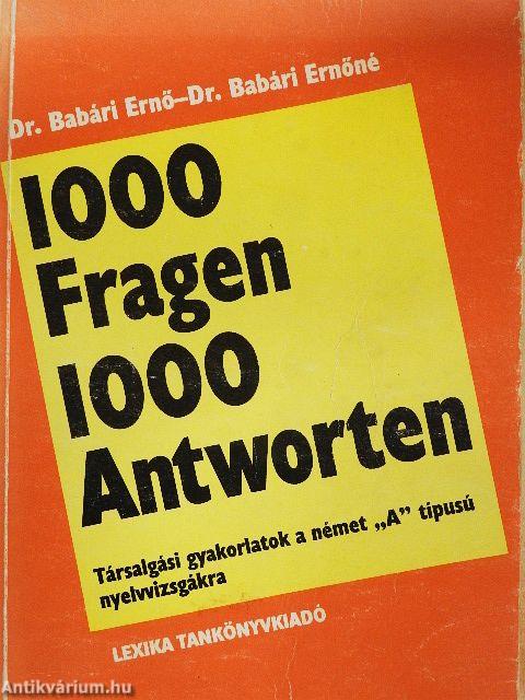 1000 Fragen 1000 Antworten