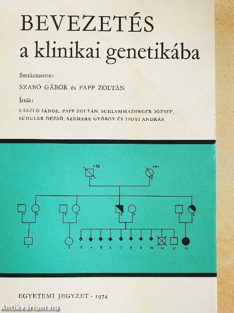 Bevezetés a klinikai genetikába