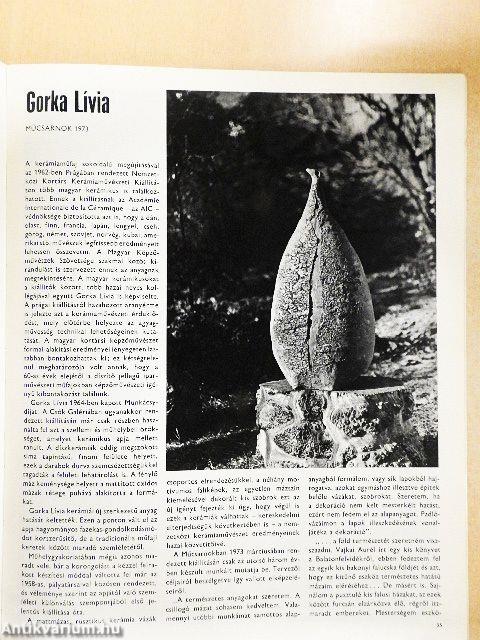 Művészet 1973. március