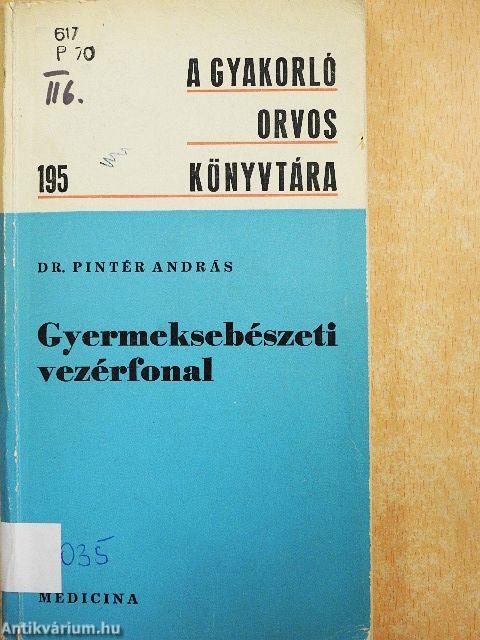 Gyermeksebészeti vezérfonal