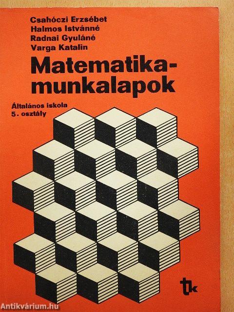 Matematika-munkalapok 5.