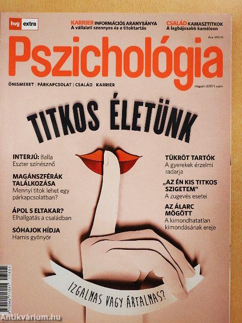 HVG Extra Pszichológia 2017/1.