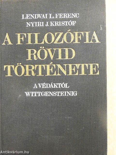 A filozófia rövid története