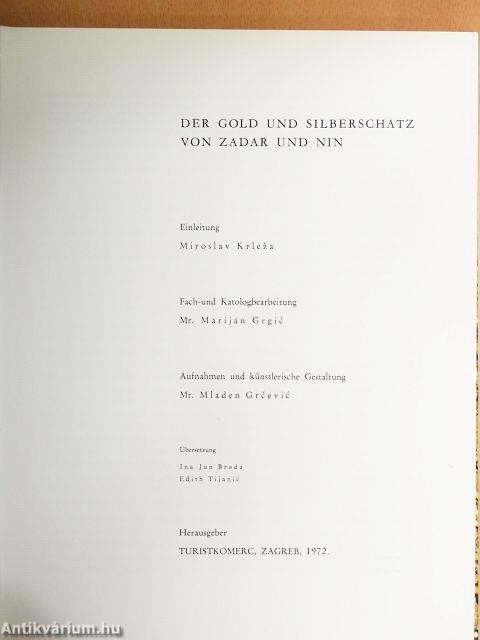 Der Gold und Silberschatz von Zadar und Nin