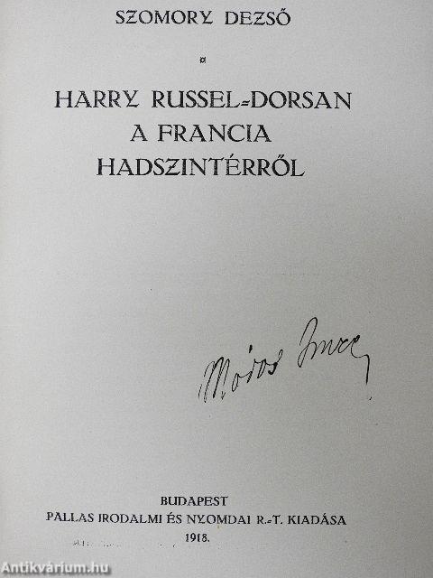 Harry Russel-Dorsan a francia hadszintérről
